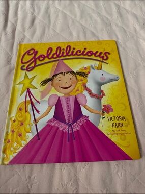 Goldilicious Children's Picture Book - Bright Yellow & Pink Cover